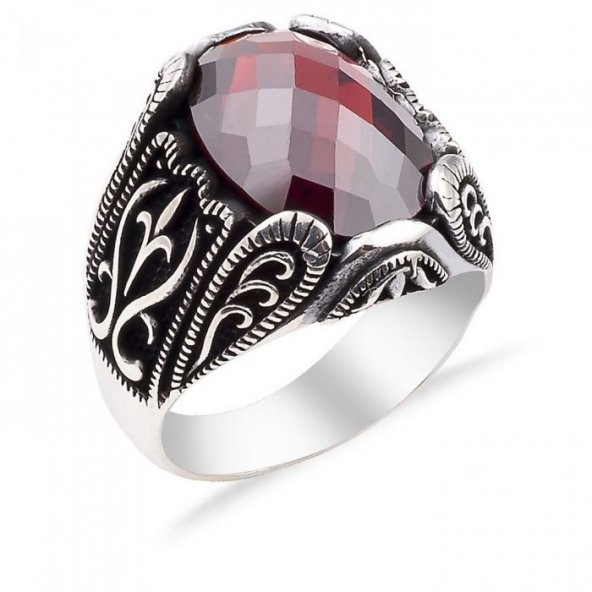 925 Ayar Gümüş Zirkon Taşlı Yüzük ürün görseli