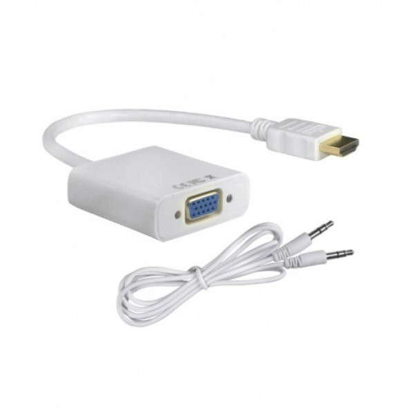 MONÜTÖRÜ TV YAPMA UYDU CİHAZI ÇEVİRİCİ HDMI TO VGA DÖNÜŞTÜRÜCÜ - 3