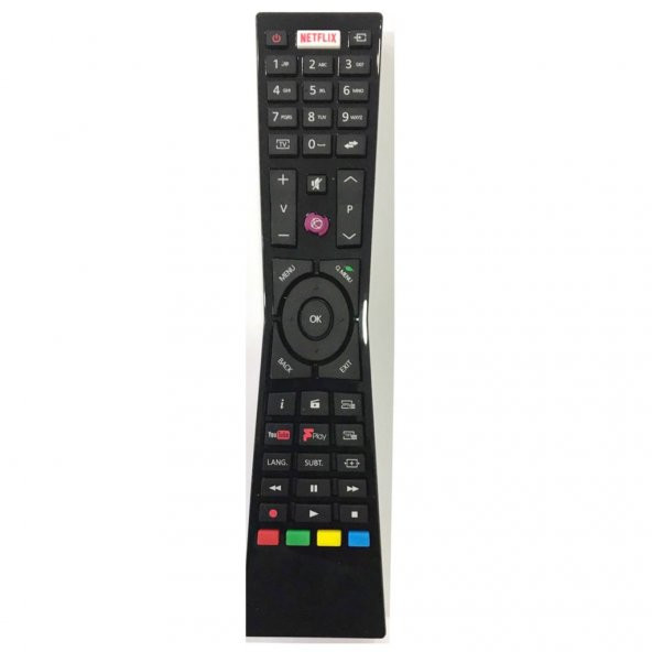 VESTEL 4K SMART 40UB8900 40 inç LED TV kumandası netflix tuşlu