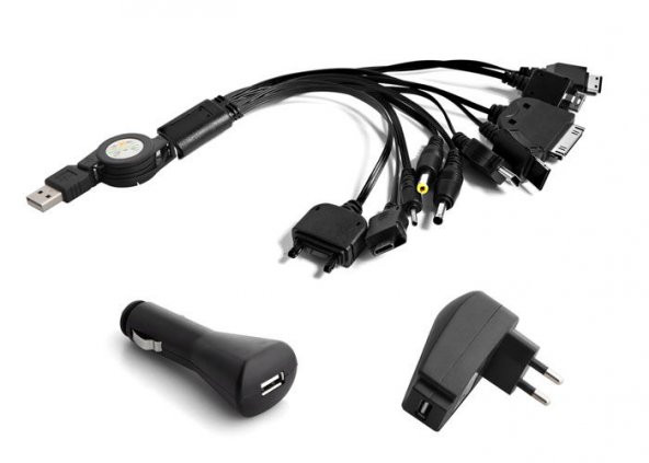 CEP TELEFONU S-link SLX-12C USB + 220 VOLT PRİZ BAŞLIK + AC 10 Lu - 2