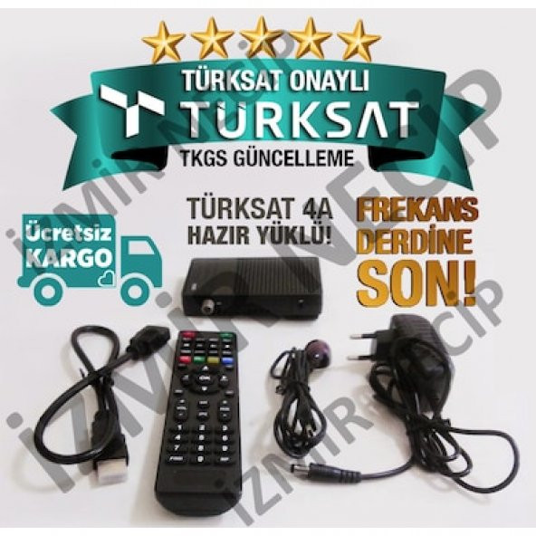 HD HDMI MİNİ UYDU ALICISI HAZIR YÜKLÜ KALİTELİ SAĞLAM ÜRÜN