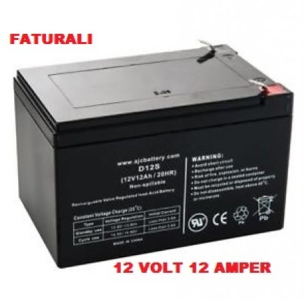 NCPLİNE GÜNEŞ ENERJİSİ PANEL ŞARJ AKÜSÜ 12 VOLT 12 AMPER AKÜ