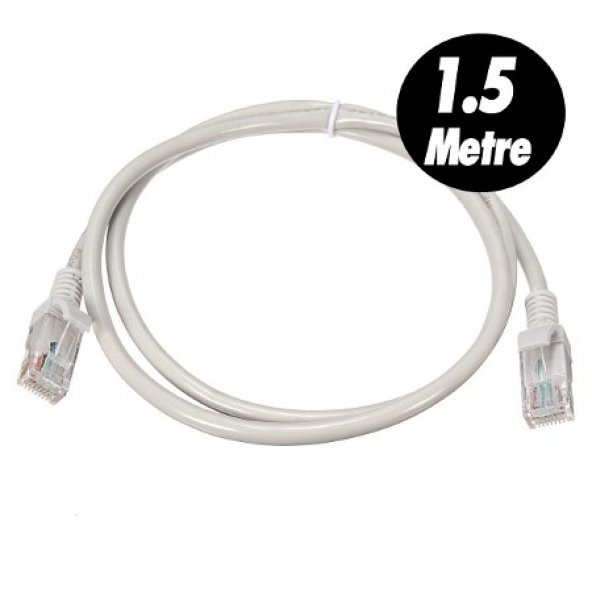 NCPLİNE 1,5 METRE İNTERNET KABLOSU CAT6  MODEM İLE SMART ANDROİD TV TELEVİZYON