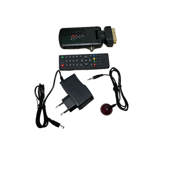 NCPLİNE MİNİ SCART BÖCEK GÖZ UYDU ALICISI CİHAZI RECİEVER - 3