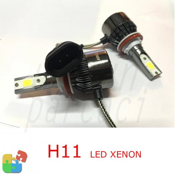H11 Led Xenon Beyaz Işık ASM Marka-A Kalite (Garantili) - 1