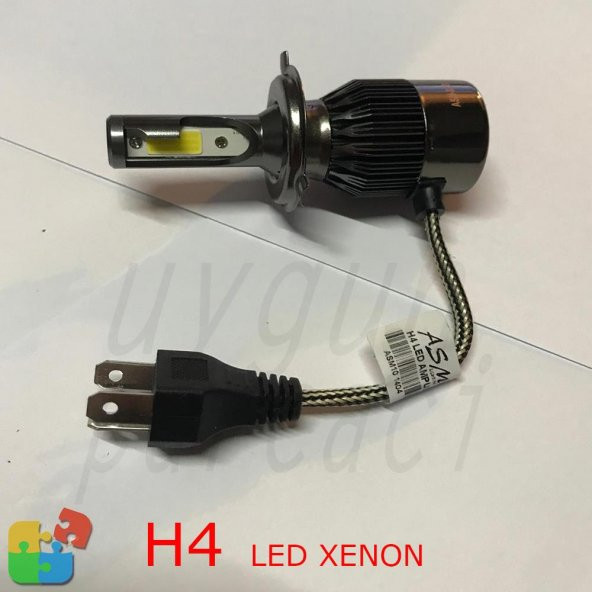 H4 Led Xenon Beyaz Renk ASM Marka-A Kalite (Garantili) - 3