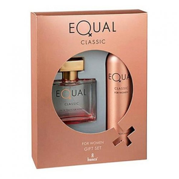 EQUAL PARFÜM SET CLASSİC BAYAN EDT 75 ML + 150 ML DEO
