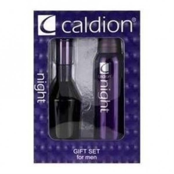 Caldion Night Men EDT 100 ml + Deo Sprey 150 ml Parfüm Seti