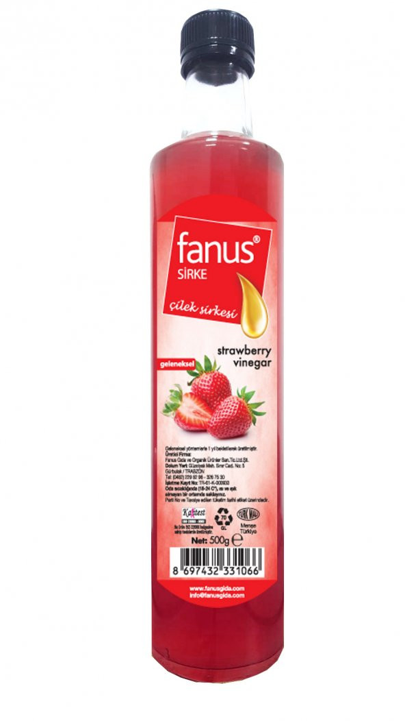 FANUS ÇİLEK SİRKESİ 500G