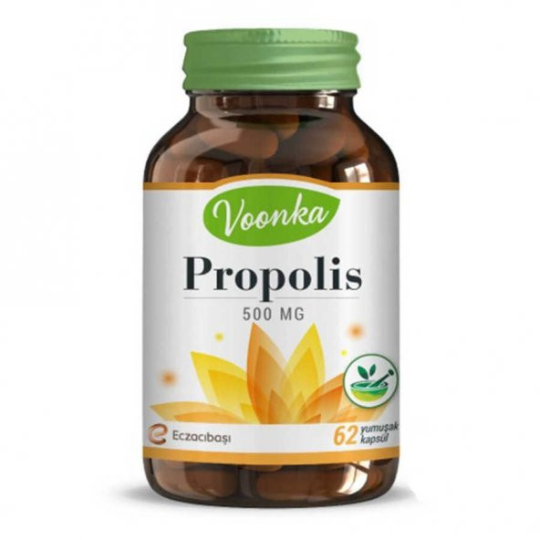 Voonka Propolis 500 mg 62 Kapsül
