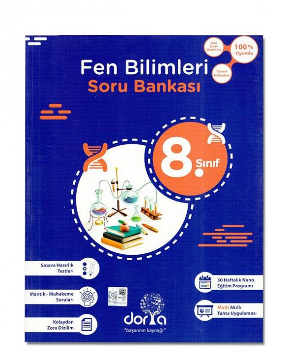 8. Sınıf Fen Bilimleri Soru Bankası (Dorya Yayınları)