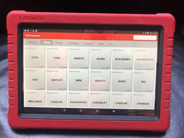 Launch X431 Euro Pro4 Arıza Tespit Cihazı - 3