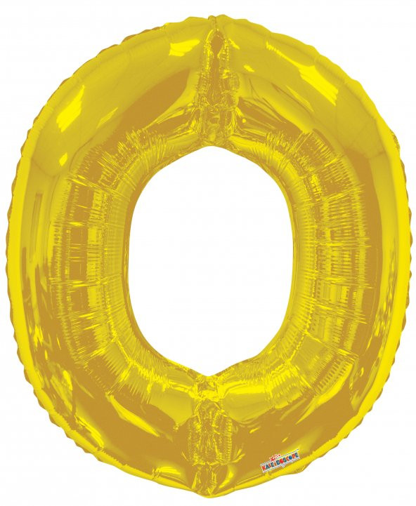 FOLYO BALON O HARF GOLD 90CM ( D.Ü 50 )
