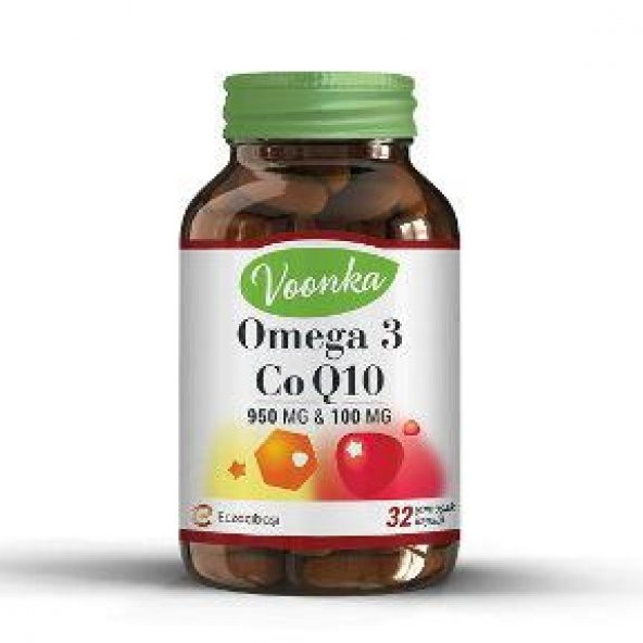 Voonka Omega 3 Coenzyme Q10 32 Kapsül