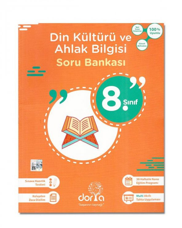 8. Sınıf Din Kültürü Soru Bankası (Dorya Yayınları)