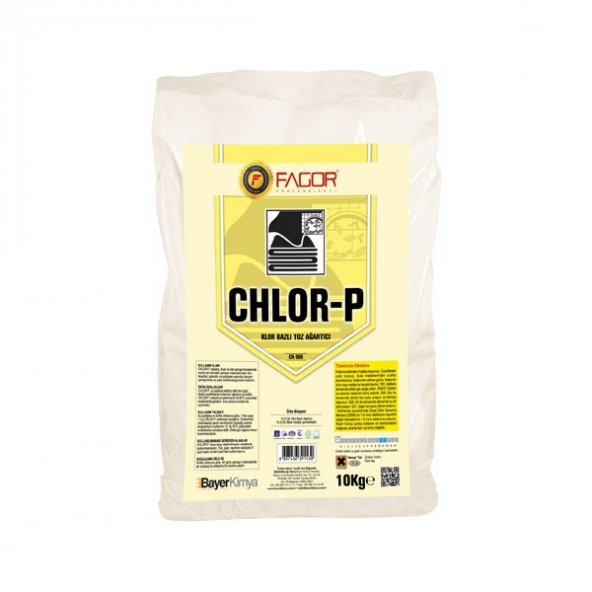 Klor Bazlı Ağartıcı CHLOR-P 10 Kg
