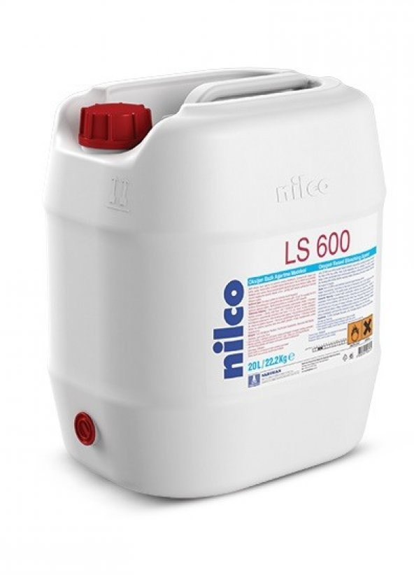 Nilco LS 600 Oksijen Bazlı Ağartıcı 20 Lt - 1