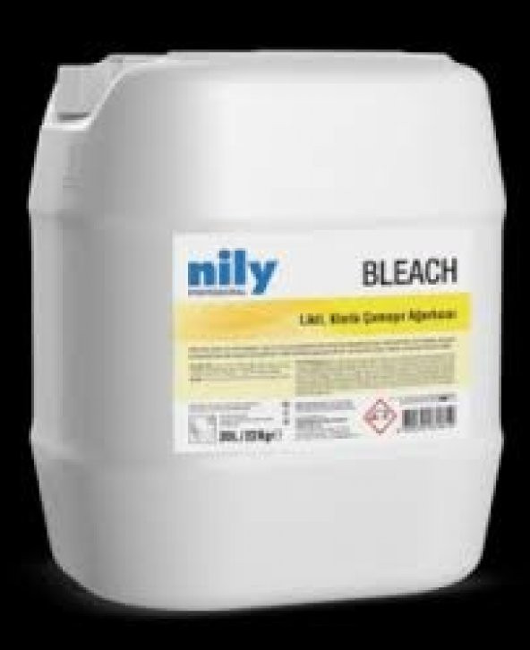 Klorlu Çamaşır Ağartıcısı Nily Bleach 5 Lt / NİLY
