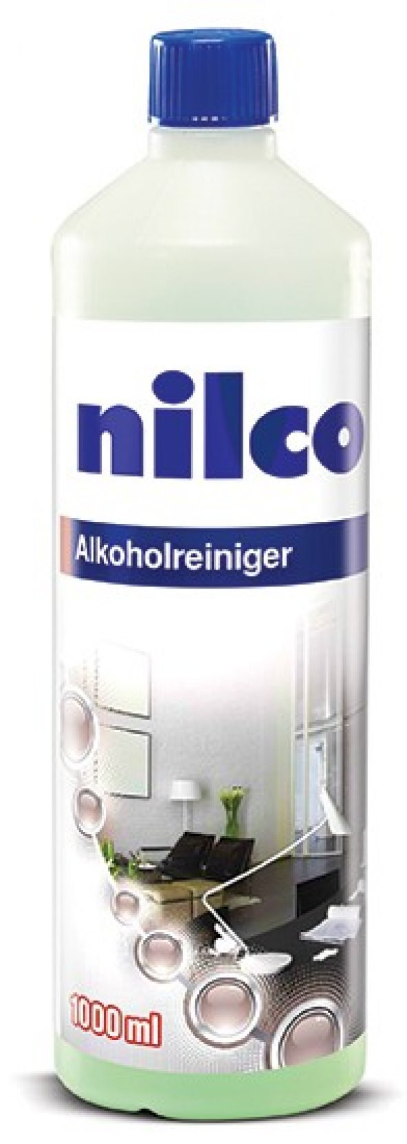 Alkol Bazlı Yüzey Temizleme Maddesi Nilco Alkoholreiniger 1 Lt / NİLCO