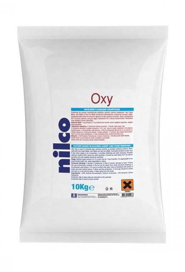 Oksijenli Ağartıcı ve Leke Çıkarıcı Nilco Oxy 10 Kg / NİLCO