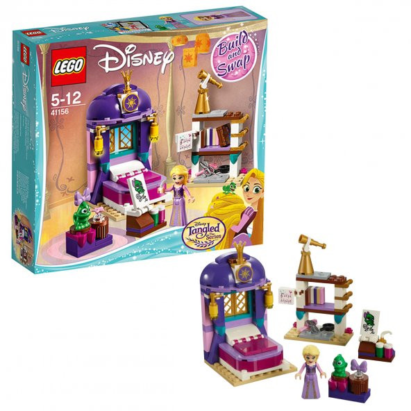 Lego Disney Tangled Rapunzelin Şato Yatak Odası 156 Parça