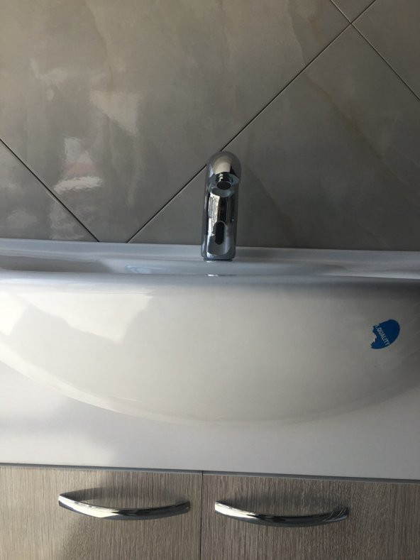 FOTOSELLİ LAVABO BATARYASI ELEKTRİKLİ PİLLİ SOĞUK SICAK ÇİFT GİRİŞLİ KARIŞTIRICILI - 3