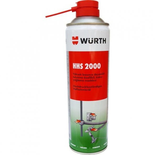 Würth HHS 2000 Sıvı Gres 500 Ml. 0893 106 Made in Germany