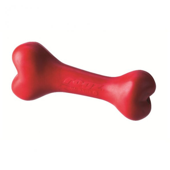 Rogz Köpek Kemik Oyuncak Ödül Hazneli Kırmızı Medium 14 Cm