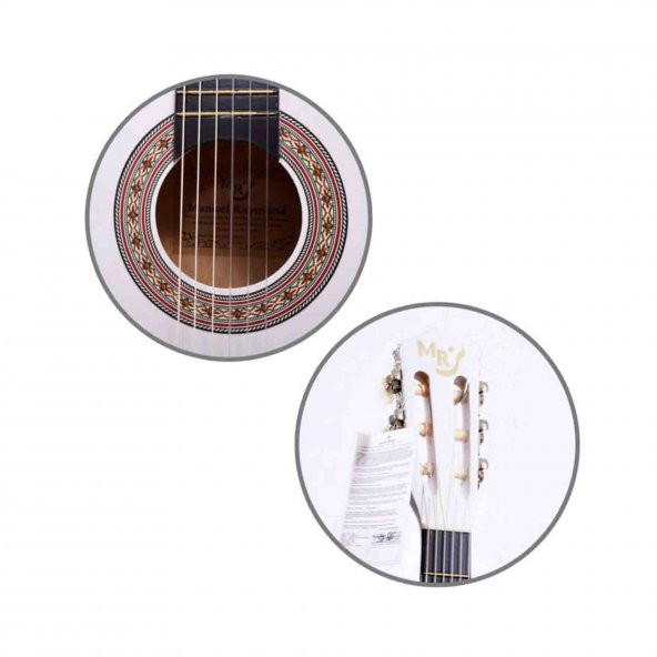 GİTAR KLASİK MANUEL RAYMOND MRC275WH (KILIF HEDİYE) - 2