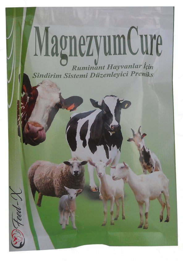 MagnezyumCure 200 gr Ruminant Hayvanlar İçin Sindirim Sistemi Düzenleyici Premiks