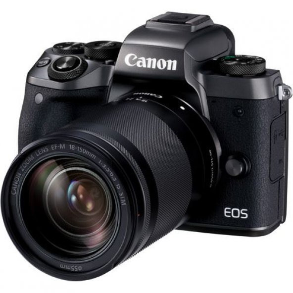 Canon EOS M5 + 18-150mm Lens Aynasız Fotoğraf Makinesi