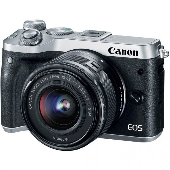 Canon EOS M6 15-45mm IS STM Fotoğraf Makinesi