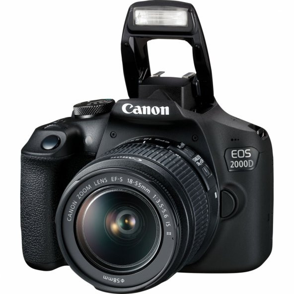 Canon EOS 2000D + 18-55mm IS SLR Fotoğraf Makinesi