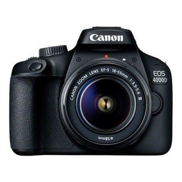 Canon EOS 4000D + 18-55mm DC Lens DSLR Fotoğraf Makinesi