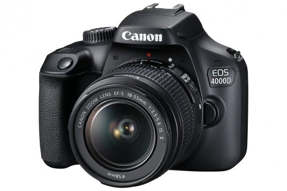 Canon EOS 4000D + 18-55mm IS Lens DSLR Fotoğraf Makinesi
