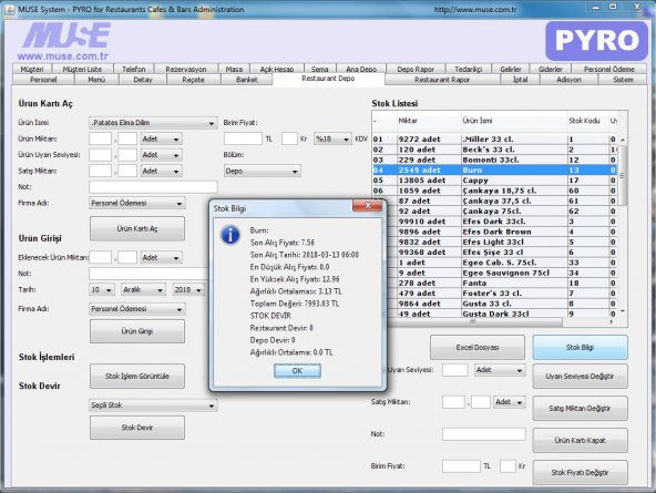 Pyro POS Elektronik Adisyon Restoran Programı Satış Yazılımı - 4
