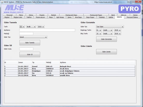 Pyro POS Elektronik Adisyon Restoran Programı Satış Yazılımı - 5
