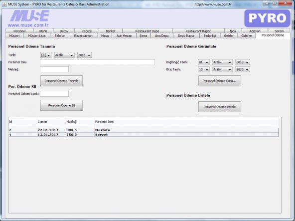 Pyro POS Elektronik Adisyon Restoran Programı Satış Yazılımı - 7