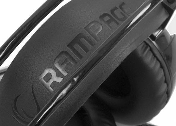 Rampage STYLES Siyah USB 7.1 Version RGB Oyuncu Mikrofonlu Kulakl - 4