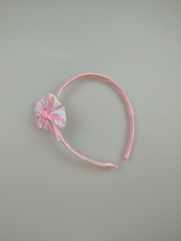 TAÇ FİYONK PUANLI PEMBE (ÇOCUK) - 2