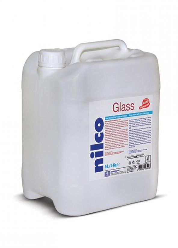 Cam Temizleme Maddesi Nilco Glass 20 Lt / NİLCO