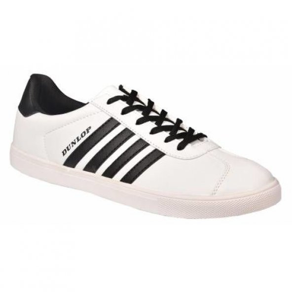 Dunlop 7220538 Beyaz Erkek Günlük,Rahat, Koşu Spor Ayakkabısı