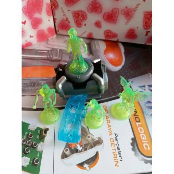 Oyuncak benten (ben10 ) saati , Ben ten saati + 4 figür - 2