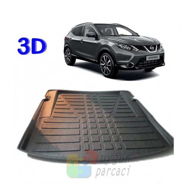 Nissan Qashqai (2013-2016) 3D Bagaj Havuzu - A Kalite