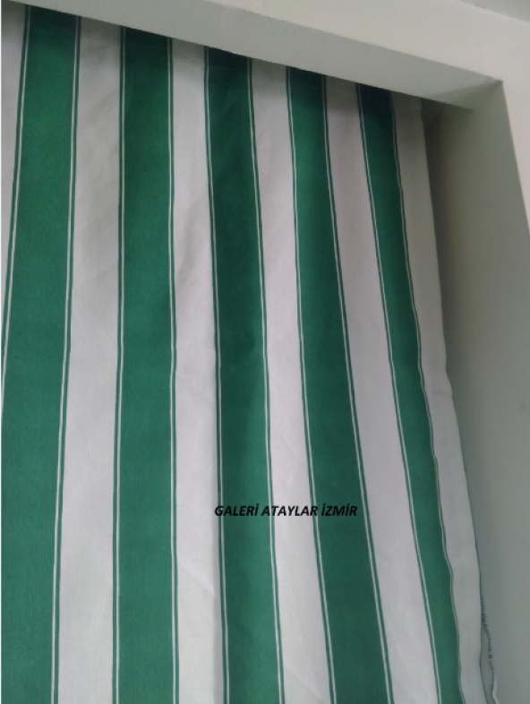 Balkon Perdesi Özel ölçüde Dikiş Yapılır Alt ve Yan Bağcıkları Dikilmiş Hazır (Max.2.70 Yükseklik) - 4