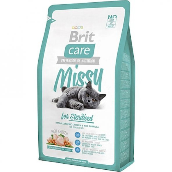 Brit Care Missy Sterilised Kedi Maması 2kg