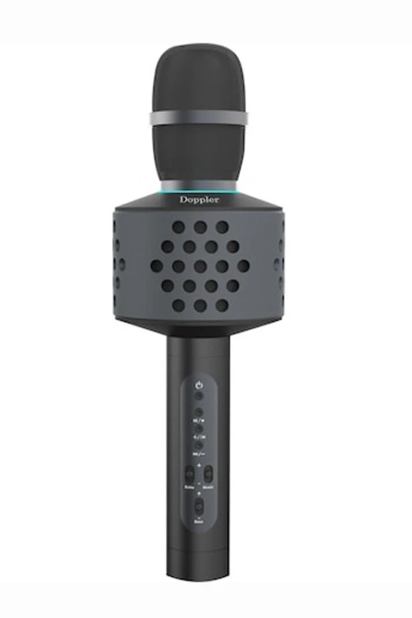 Doppler KTV500 Bluetooth Karaoke Mikrofon Şık Dizayn Siyah