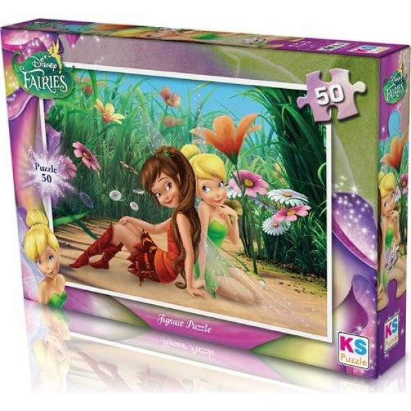 KS Games Puzzle 50 Parça Disney Fairies Lisanslı Ürün