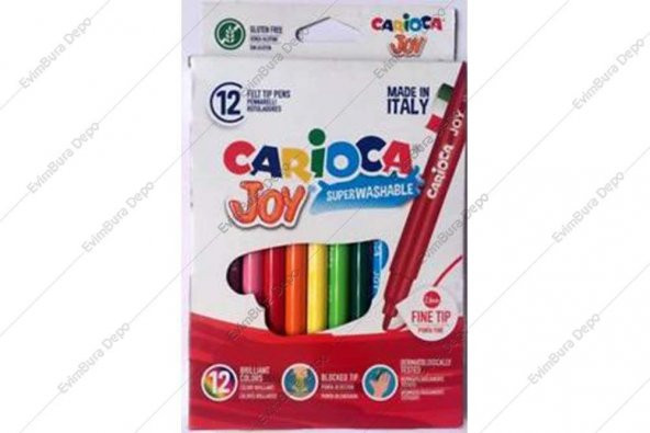 Carioca Joy Keçeli Kalem 12 Renk