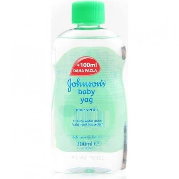 Johnson’s Baby 300 Ml Aloe Veralı Nemlendirici Bebek Yağı